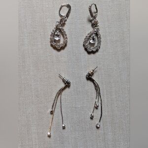 Sophisticated Silver Teardrop Earrings